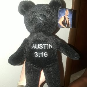 WWF Stone Cold Attitude Bear!